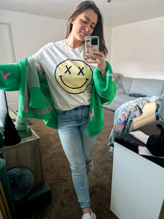 Happy Face Graphic Tee