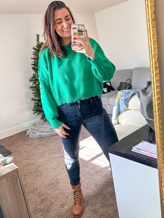Crop Cozy Sweater