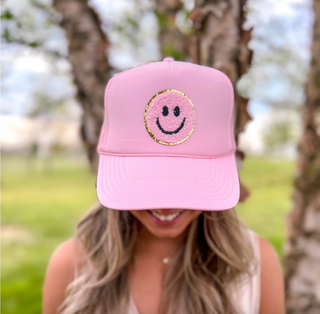 Trucker Smiley Hat