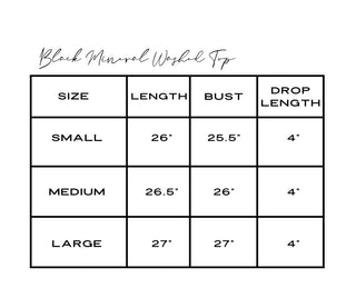 Black Mineral Washed Knit Top