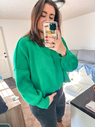 Crop Cozy Sweater