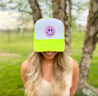 Trucker Smiley Hat