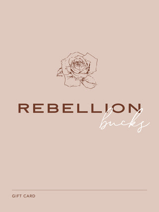 Rebellion Bucks Gift Card